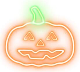 Oem TelForceone Neon PLEXI LED PUMPKIN