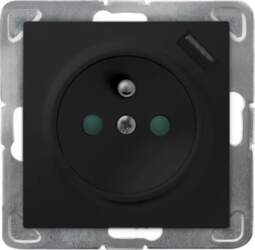 Ospel IMPRESJA Single earthing socket with