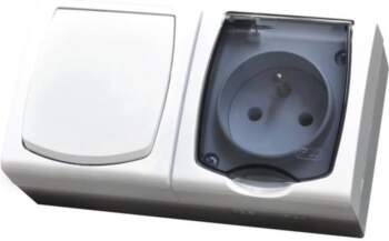 Ospel Single connector + single Madera