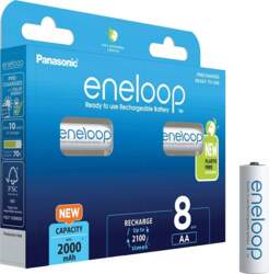 Panasonic ENELOOP BK-3MCDE/8BE AA 2000 mAh
