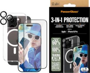 PanzerGlass 3in1 Protection Bundle iPhone 16