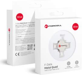 Pendrive ForCell F-Data Metal Quad 32GB