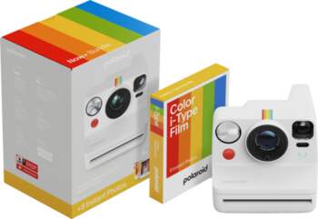 Polaroid Now+ Gen 3 Bundle white