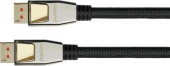 Python DisplayPort 1.4 Kabel Nylongeflecht
