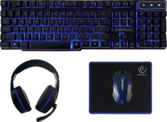 Rebeltec wired gaming set keyboard +