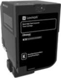 Return Program Toner Cartridge Lexmark black