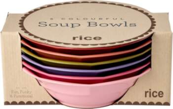 Rice - Melamine Soup Bowl -