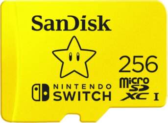 SanDisk MicroSDXC 100MB 256GB Nintendo SDSQXAO-256G-GNCZN