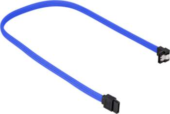 Sharkoon SATA III Angled Cable blue
