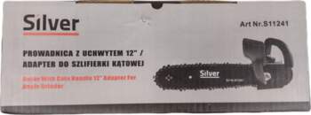 Silver ATTACHMENT FOR ANGLE GRINDER GUIDE