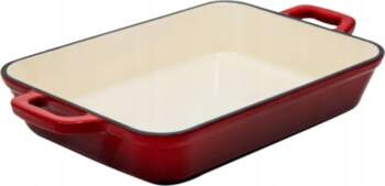 Sourcing Enameled cast iron baking dish