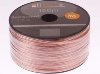 Speaker cable 2x0 50 LB005 LIBOX