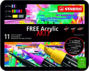 STABILO Acrylic marker FREE Acrylic Pack