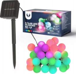 String Light Solar LED FROSTED BALLS