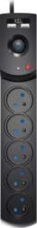 Surge Protector Power Strip 5-Sockets +