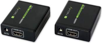 Techly HDMI extender by Cat.6/6a