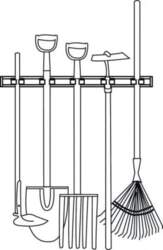 Toolflex Original Rail 50 cm -