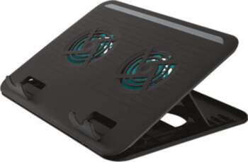 Trust Notebook-Standfus Cyclone mit Luftern (USB