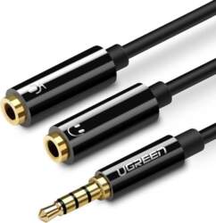 Ugreen cable cable headphone splitter mini