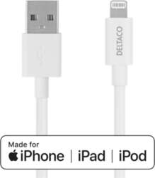 Under_Develo Lightning kabelis DELTACO USB-A -Lightning