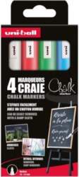 Uni Chalk marker set 4 pcs