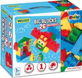 Wader BLOCKI BIG BLOCKS 26 pcs