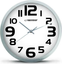 WALL CLOCK ZURICH       WHITE EHC013W