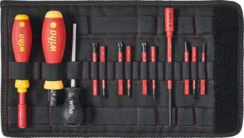 Wiha Set of 9 screwdrivers with