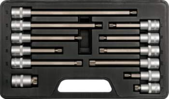 YATO BIT SOCKET SET 12PCS: HEX
