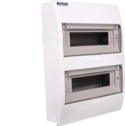 2x12 surface-mounted modular switchgear IP40 with