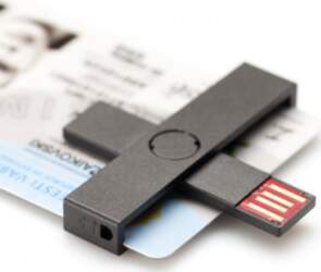 +ID Smart Card Reader black BLISTER