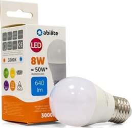 Abilite LED bulb milky ball warm