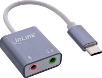 Adapter USB InLine USB-C - Jack