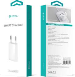 Adapteris Devia Universal Smart Charger （EU