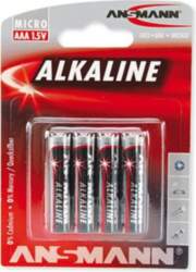 ANSMANN Battery Micro AAA red-line 4pcs/pack