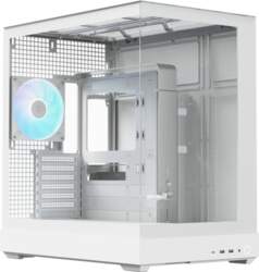APNX V2-F-WT-v1 Tower case white Tempered