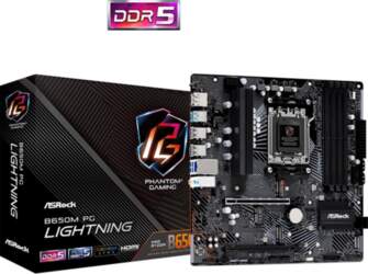 ASRock B650M PG Lightning  AMD B650