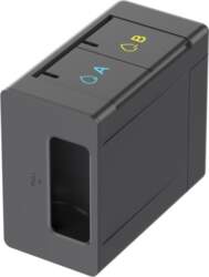 Automatic cleaning fluid dispensing module with