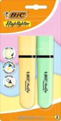 Bic HIGHLIGHTER 2 COL PASTEL BC