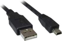 Cable USB 2.0 A-B Mini