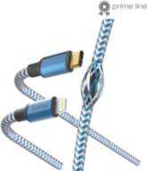 Cable USB reflective c-ltg blue 201561