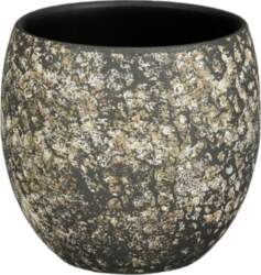 CERAMIC POT NIKAI D20 H20CM DARK