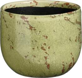 CERAMIC POT SANDRO D16 H14CM GREEN