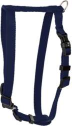 Classic dog harness navy blue M-L