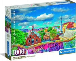 Clementoni Puzzle Compact Park Guell 1000