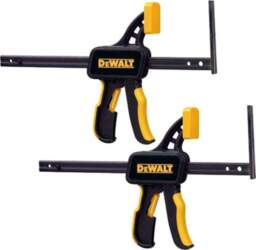Dewalt 2 quick-release clamps for use