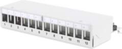 DIGITUS Patchpanel 1HE 12-Port   Modular Desktop