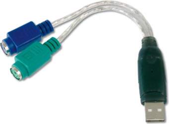 Digitus USB - PS/2 Adapter DA-70118