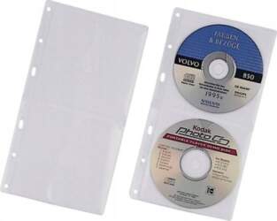 DURABLE CD cases for 2 CDs/DVDs
