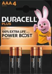 DURACELL Plus Boost MN2400 AAA BL4